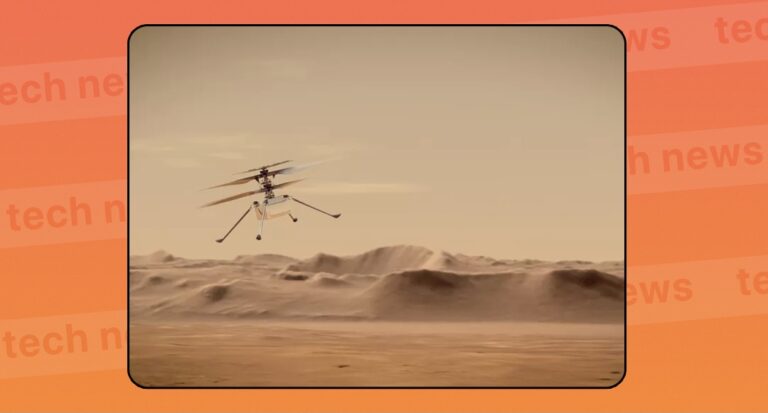 В начале апреля вертолет NASA совершит первый полет на Марсе