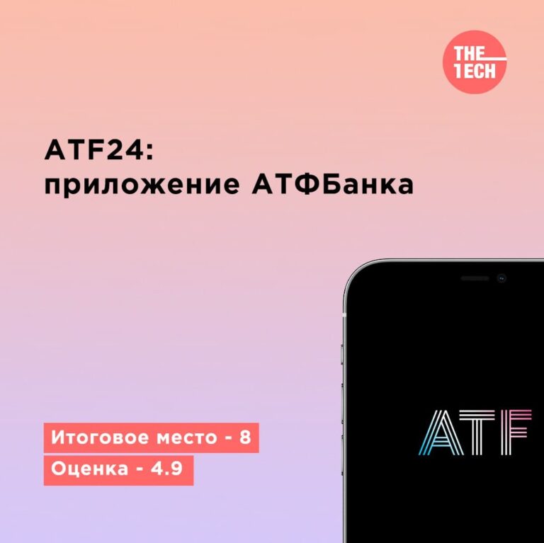 ATF24: приложение АТФБанка