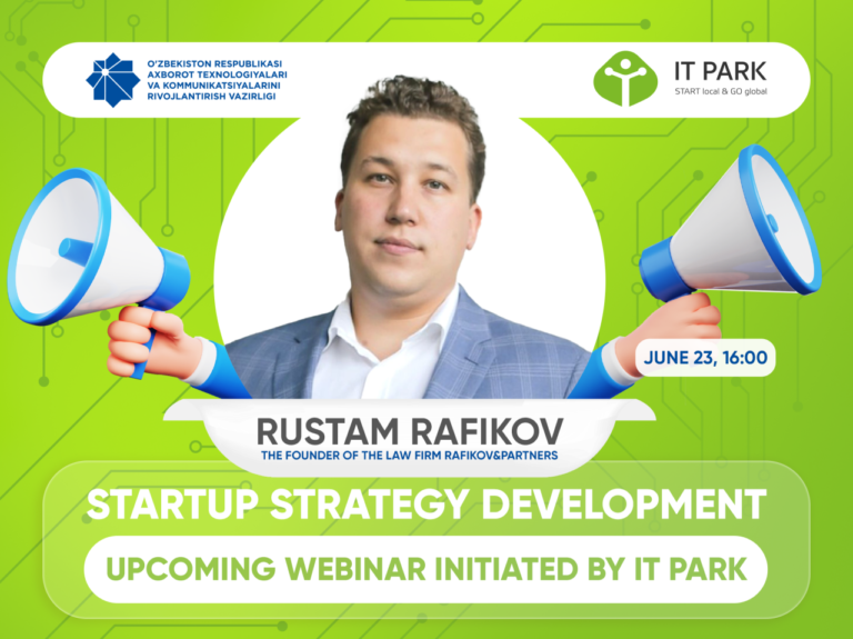 IT-Park организует онлайн-встречу на тему «Разработка стратегии стартапа»