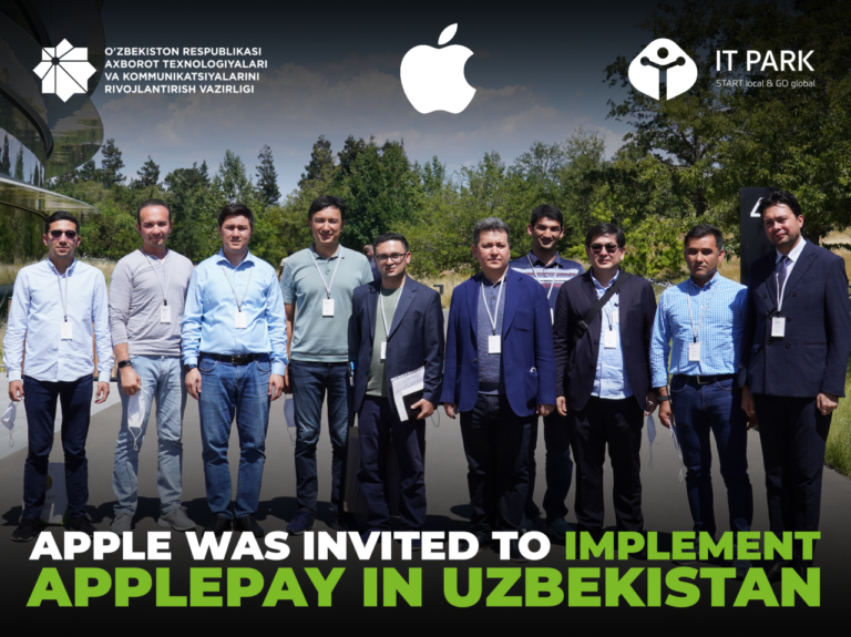 Apple пригласили запустить работу ApplePay в Узбекистане