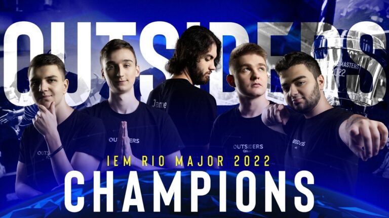 Команда Outsiders ex-Virtus. pro победила на IEM Rio Major 2022 — главном турнире по CS:GO