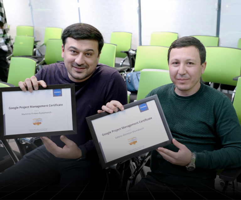 В Ташкентском филиале IT Park прошли специальные учебные курсы для подготовки работников к международному IT-сертификату по Google Project Management
