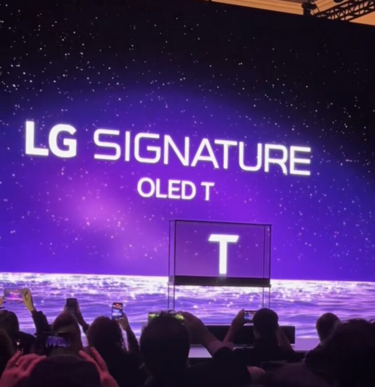 LG представила первый в мире беспроводной прозрачный телевизор