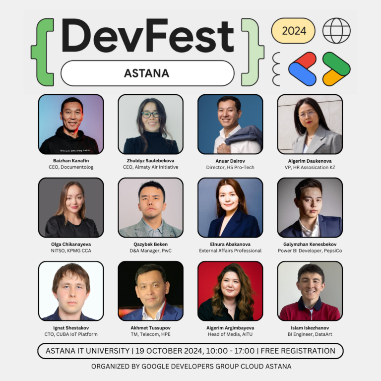 19 октября в Астане пройдет Google Build with AI Fest 