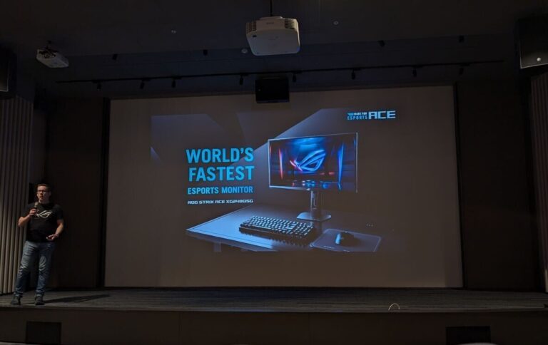 ASUS представил сверхбыстрый игровой монитор на Computex 2025