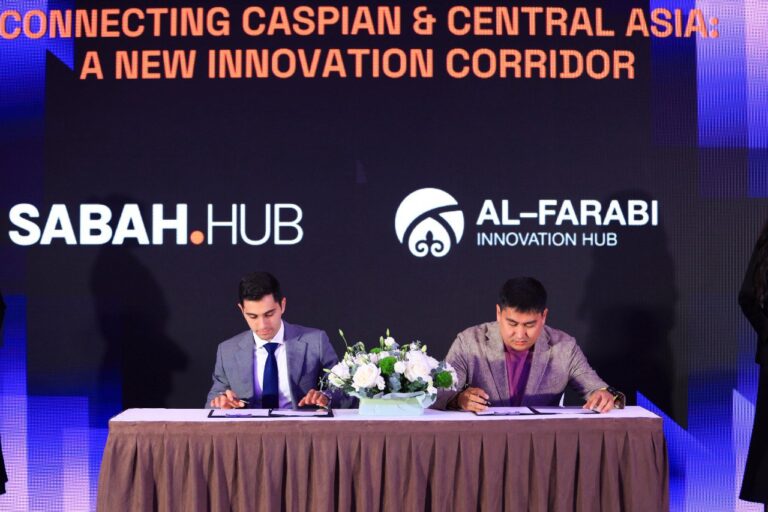 SABAH.HUB и Al-Farabi Innovation Hub подписали меморандум о сотрудничестве