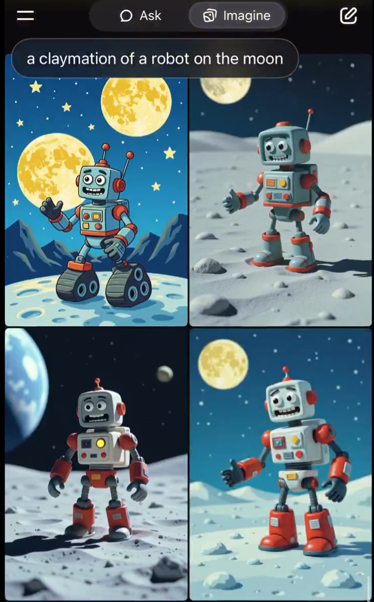 xAI запускает Grok Imagine — генератор изображений и видео 