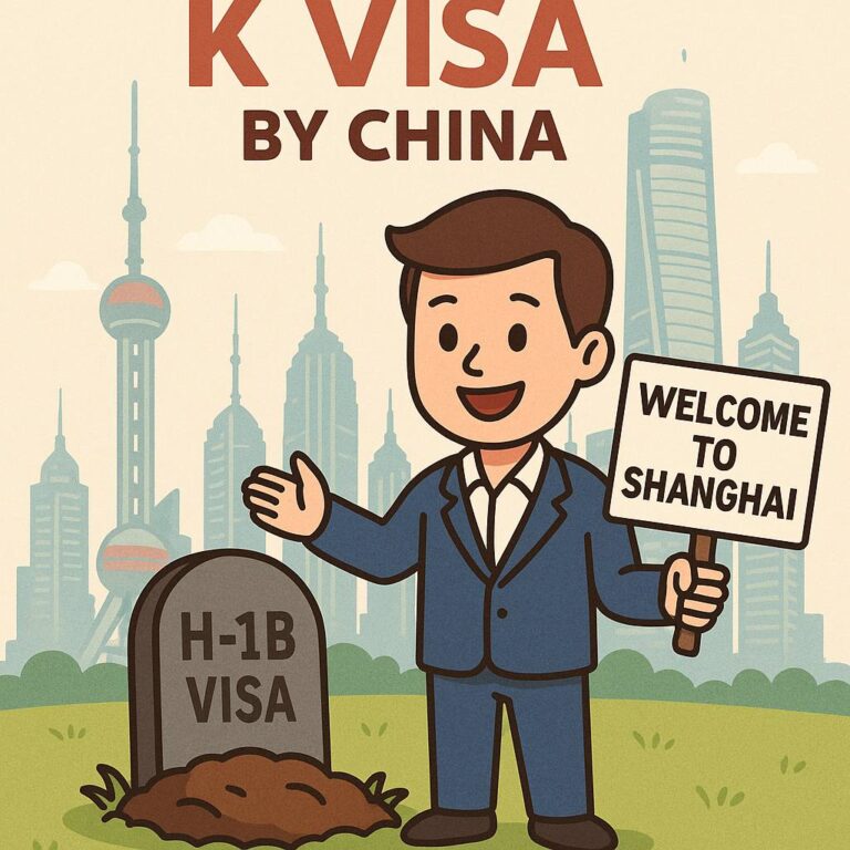 Китай вводит новую визу K для молодых специалистов в науке и технологиях