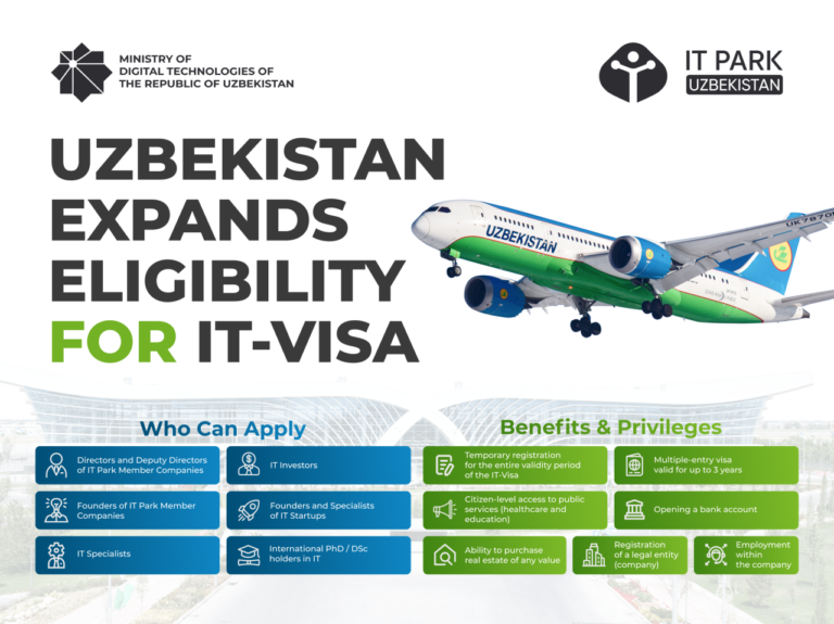 Узбекистан запускает новые меры для привлечения зарубежных IT-экспертов