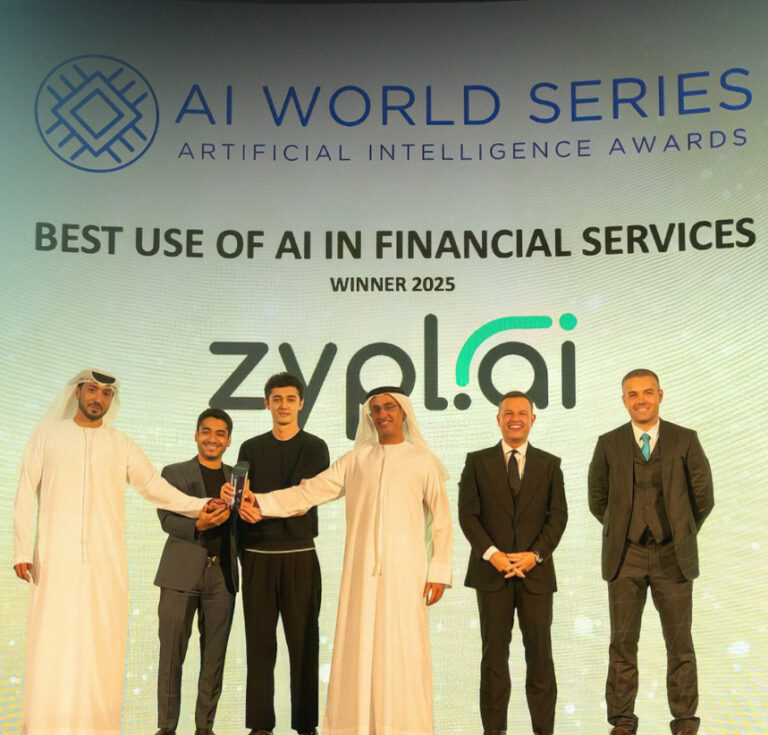 zypl.ai получила награду Best Use of AI in Financial Services на AI World Series 2025