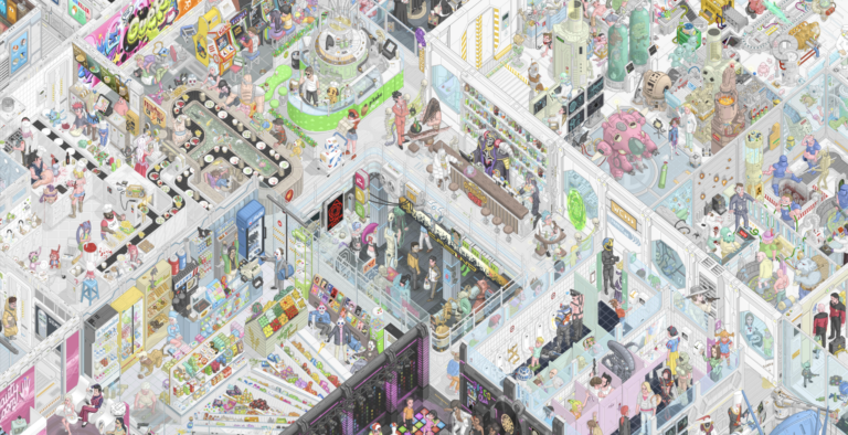 Что такое Floor796: онлайн-вселенная и бесконечная GIF-анимация