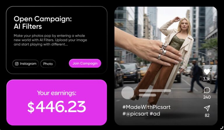 В Picsart теперь можно зарабатывать на AI-контенте всем