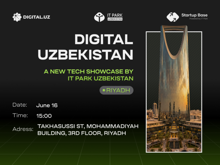 IT Park Uzbekistan проведет Digital Uzbekistan в Эр-Рияде