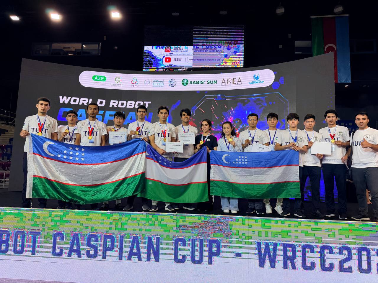 Студенты ТУИТ завоевали два первых места на World Robot Caspian Cup 2026 8 img 7635