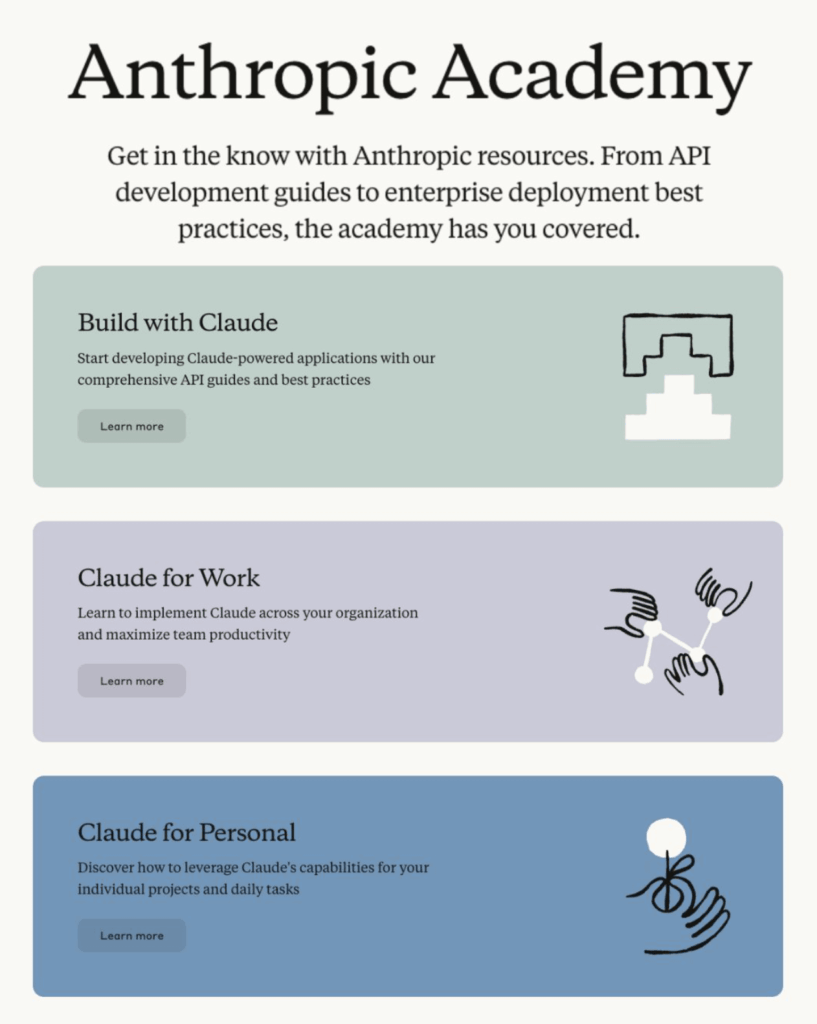 Claude Academy: бесплатное обучение от Anthropic — какие есть курсы и как получить сертификат 1 anthropic academy just launched and its the free learning v0 mrtc65sqk37f1