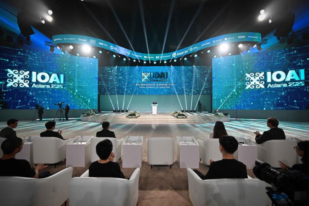 Астана қаласында Жасанды интеллект бойынша үшінші Халықаралық IOAI 2026 олимпиадасы басталды 6 c5f3698139bf6cb4fb1bd6c4890b1c3f 1280x720