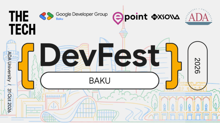 В Баку пройдет DevFest Baku — крупнейшая конференция разработчиков