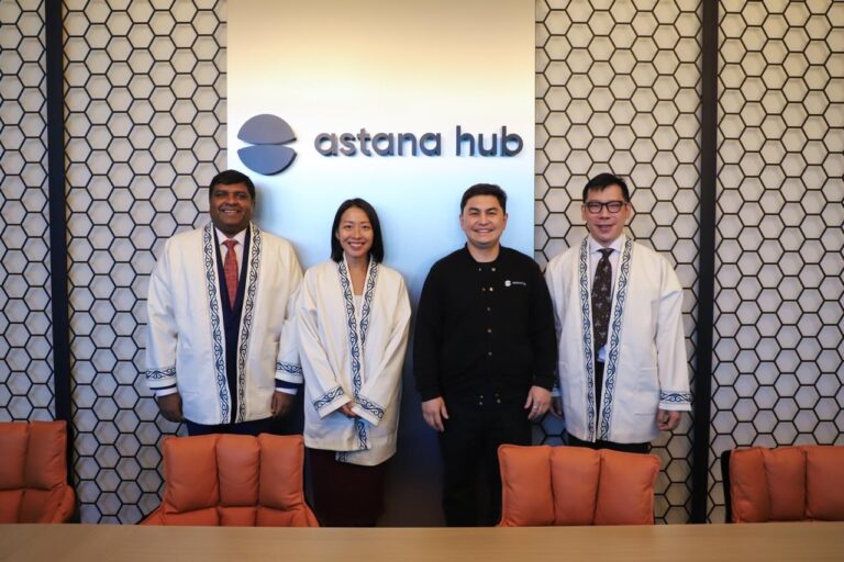 В Астане представители Meta посетили Astana Hub и alem.ai